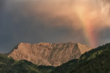 Regenbogen, Ammergauer Alpen