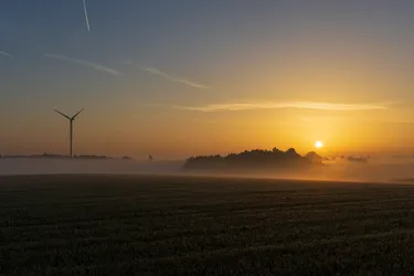 Sonnenaufgang, Bayern
